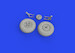 Hurricane Mk.II wheels (Arma Hobby kit) E648918