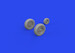 A-10C wheels (Academy kit) E648923