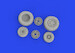 F/A18E/F Siper Hornet Wheels (Hasegawa) E648932