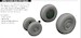 F/A18E/F Siper Hornet Wheels (Hasegawa) E648932