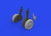 Messerschmitt BF108  Wheels  (Eduard)  E648999