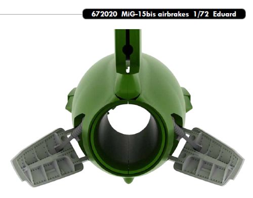 Mikoyan MiG15bis Fagot Airbrakes (Eduard) e672-020