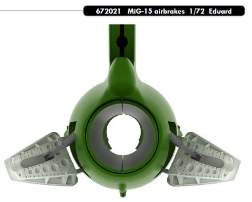 Mikoyan MiG15 Fagot Airbrakes (Eduard)  e672-021