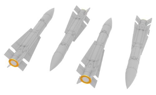 AIM54C Phoenix Missiles (4x)  E672-031
