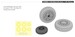 F16CJ Block 50 wheels (Tamiya) 672-040
