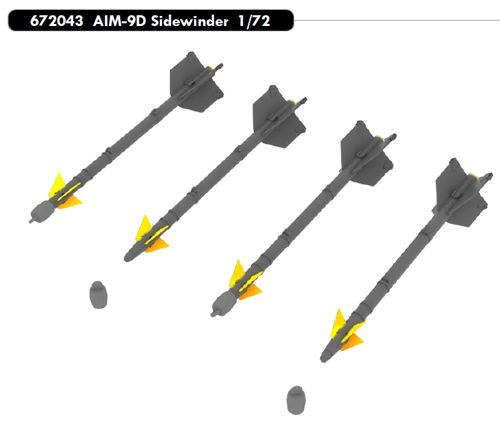 AIM-9D Sidewinder  e672-043