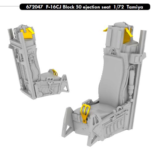 F16CJ Block 50 Ejection Seat (Tamiya)  e672-047