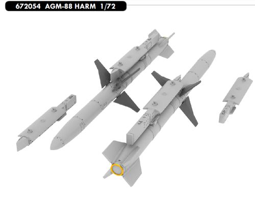 AGM88B HARM Missiles (2x) E672054