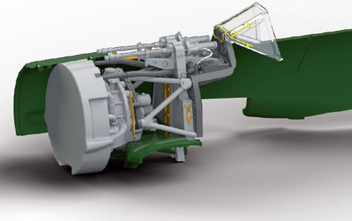 Focke Wulf FW190A-5 fuselage Guns (Eduard) E672101