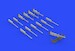 Boeing B17G Flying Fortress guns (12x) (Airfix) E672132