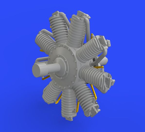 Fokker DR1 Engine (Eduard) E672139