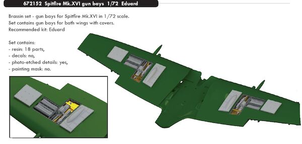 Spitfire MKXVI Gun Bays (Eduard)  E672152