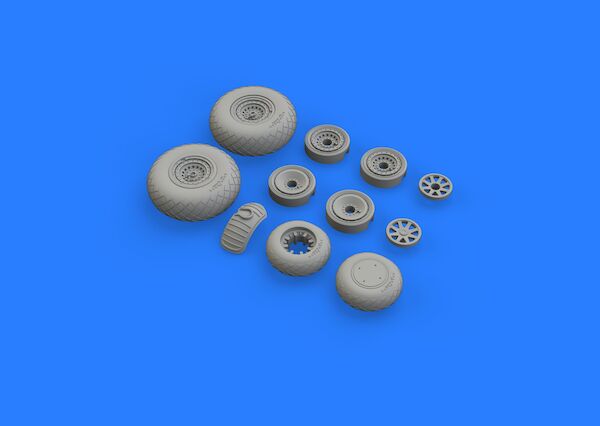 B24 Liberator Wheels (Eduard/Hasegawa) E672170