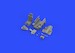 Mikoyan MiG21MF Interceptor  Cockpit set (Eduard)  E672180