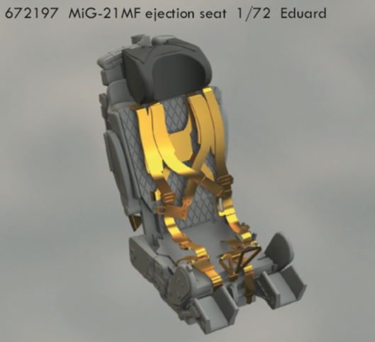 Mikoyan MiG21MF Ejection seat (Eduard) E672197