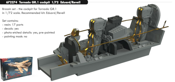 Tornado GR1 Cockpit (Revell/Eduard)  E672274