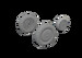 Bell P39Q Airacobra wheels with rims  (Arma) E672304
