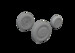 Bell P39Q Airacobra wheels with rims  (Arma) E672304