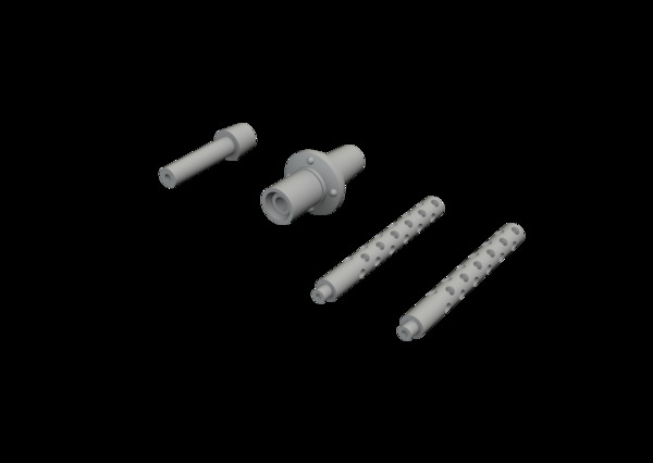 Bell P39Q Airacobra Gun Barrels (Arma) E672307