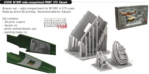 Messerschmitt BF109F Radio Compartiment (Eduard) E672318