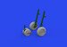 Mikoyan MiG29 Fulcrum Wheels (Great Wall) E672330