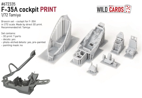 F35A Lightning II Cockpit (Tamiya)  E672335