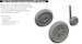 Messerschmitt BF109G-2/4 wheels for Bulged wings (Eduard) E672341