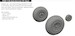 North American P51D Mustang Wheels - Block Tread (Eduard) E672369