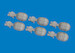 WWII USAAF Oxygen Cylinders A4 (6x)  E672395