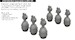 WWII USAAF Oxygen Cylinders A4 (6x) E672395