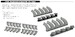 DH Mosquito Exhausts (Tamiya) E672404