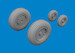 E2C Hawkeye wheels (Heller) E672416