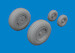 E2C Hawkeye wheels (Heller) E672416