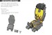 Mikoyan MiG21 Ejection seat with P/E Seatbelts (Eduard) E672417