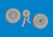 Focke Wulf FW190A wheels - Early- (Tamiya) E672419