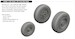 A10C Thunderbolt II  wheels  (Great Wall Hobby) E672420