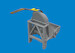 Spitfire MKI/II/V Bakelite seat with integral belts (IBG)  E672426