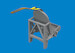 Spitfire MKI/II/V Metal seat with integral belts (IBG) E672427