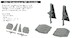 P51D Mustang Undercarriage legs and doors (Arma Hobby) E672446