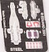 P39Q Airacobra  Löök Instrument Panel and seatbelts (Arma Hobby) E674002