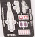 P39Q Airacobra  Löök Instrument Panel and seatbelts (Arma Hobby) E674002
