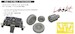 A10C Thunderbolt II Löök+ Instrument Panel and seatbelts, Wheels, GunFlash surpressor TFace mask (Great Wall Hobby) E674048