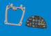 Spitfire MKII Löök Instrument Panel and seatbelts (IBG) E674053