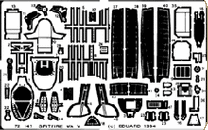 Detailset Supermarine Spitfire MKV  E72-147