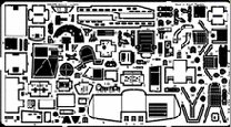Detailset Dornier Do17Z (Interior) (Revell/Monogram) E72-178