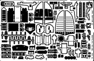 Detailset Consolidated PBY5A Catalina (Academy)  E72-242