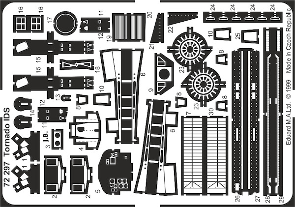Detailset Tornado IDS (Revell)  E72-297