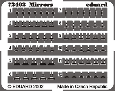 Detailset Mirrors  E72-402