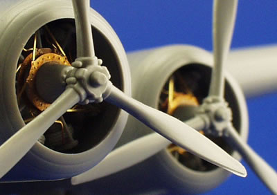 Detailset SM79 Sparviero interior (Italeri) E72-415