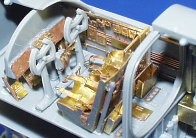 Detailset B25J Mitchell Interior (Hasegawa) E72-423